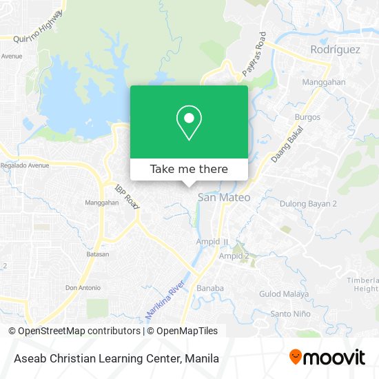 Aseab Christian Learning Center map