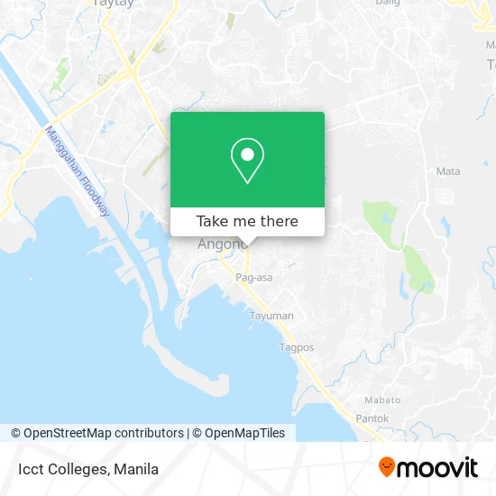 Icct Colleges map