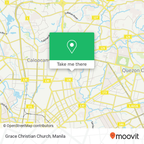 Grace Christian Church map