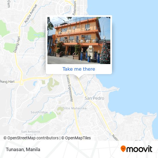 How to get to Tunasan in Muntinlupa by bus?