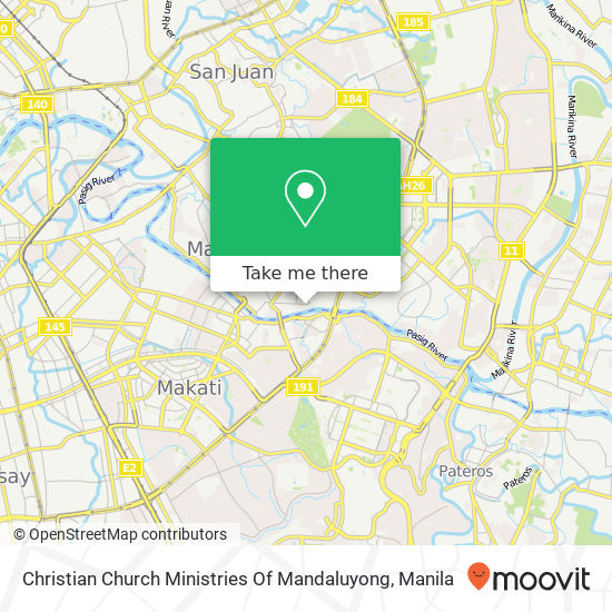 Christian Church Ministries Of Mandaluyong map