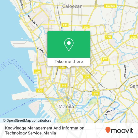 Knowledge Management And Information Technology Service map