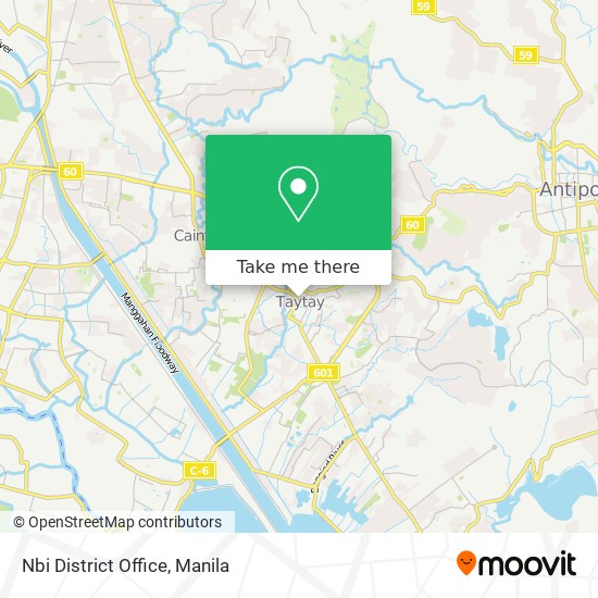 Nbi District Office map