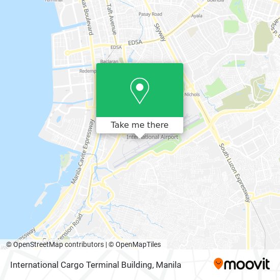 International Cargo Terminal Building map