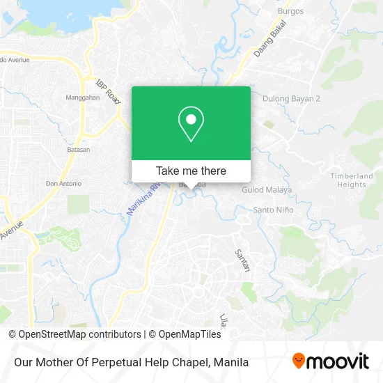 Our Mother Of Perpetual Help Chapel map