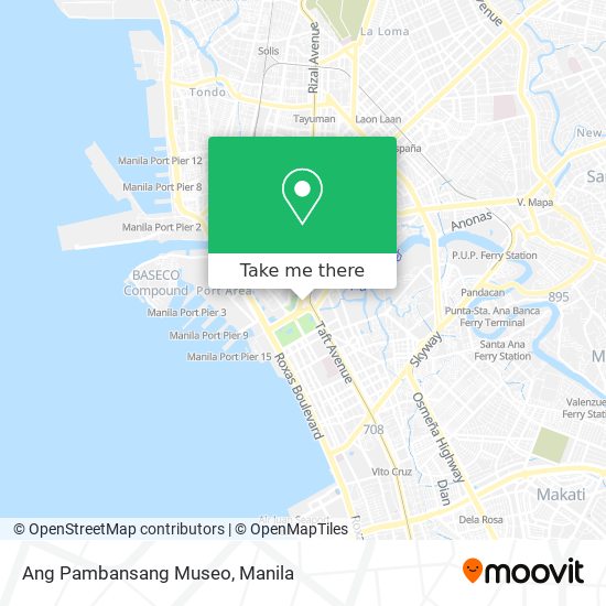 Ang Pambansang Museo map