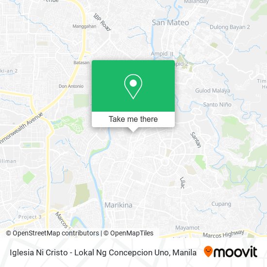 Iglesia Ni Cristo - Lokal Ng Concepcion Uno map
