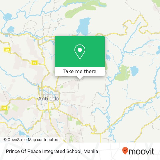 Prince Of Peace Integrated School map