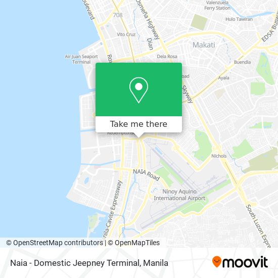Naia - Domestic Jeepney Terminal map