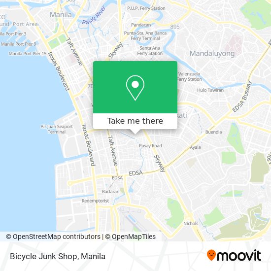 Bicycle Junk Shop map