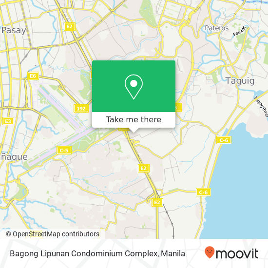 Bagong Lipunan Condominium Complex map