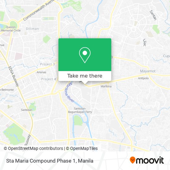 Sta Maria Compound Phase 1 map