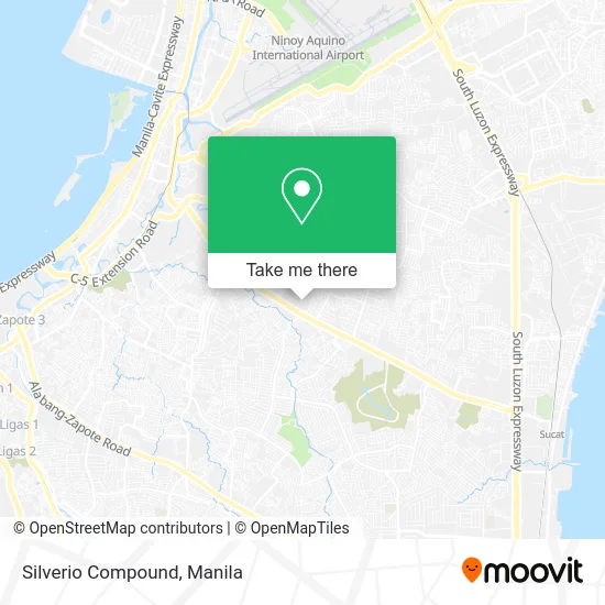 Silverio Compound map