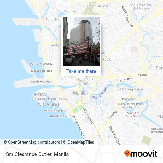 Sm Clearance Outlet map