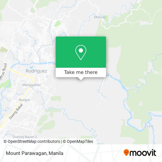 Mount Parawagan map