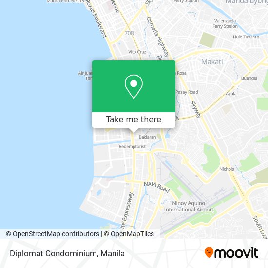 Diplomat Condominium map