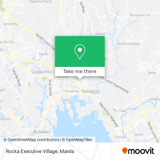Rocka Executive Village map