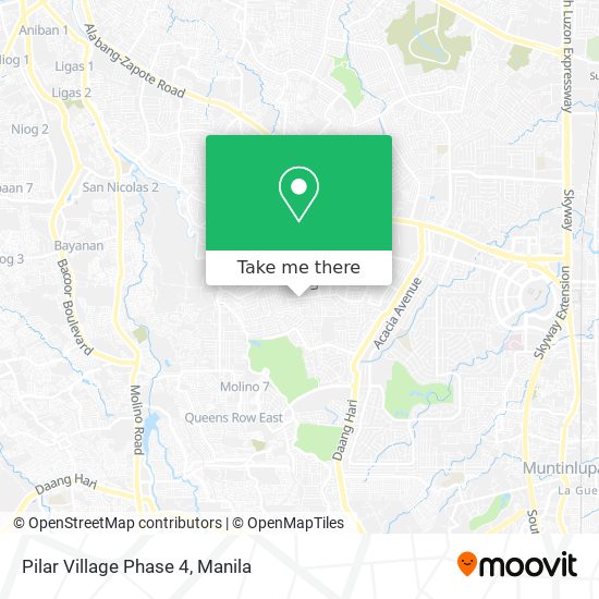 Pilar Village Phase 4 map