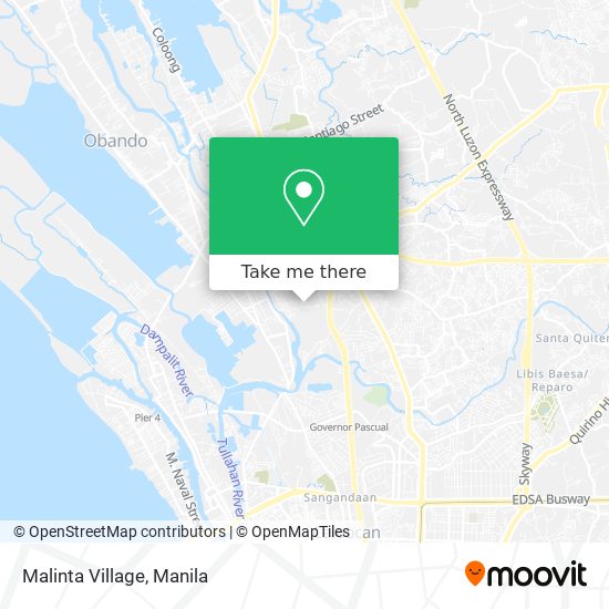 Malinta Village map