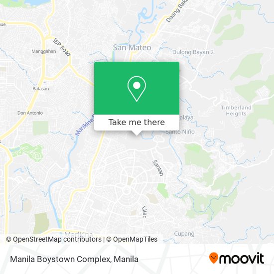 Manila Boystown Complex map
