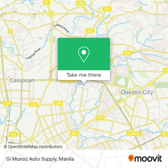 Gi Munoz Auto Supply map
