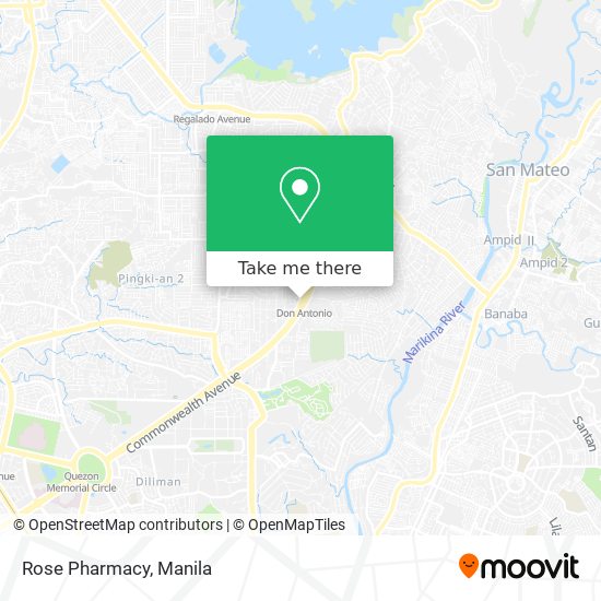 Rose Pharmacy map