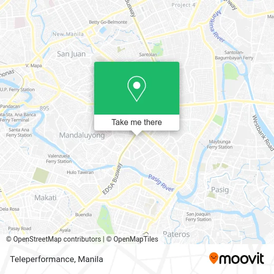 Teleperformance map