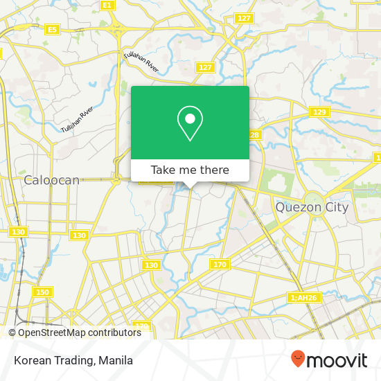 Korean Trading map