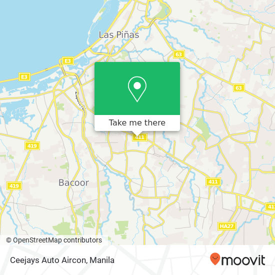 Ceejays Auto Aircon map