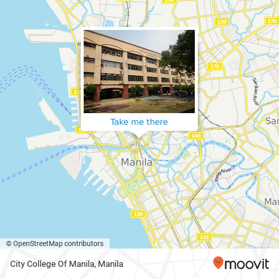 City College Of Manila map
