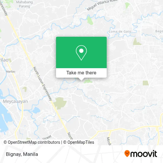 Bignay map