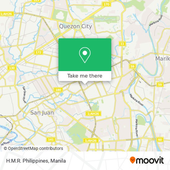 H.M.R. Philippines map