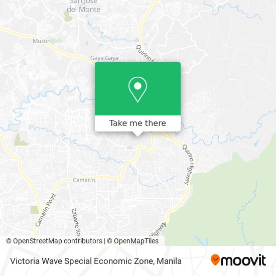 Victoria Wave Special Economic Zone map