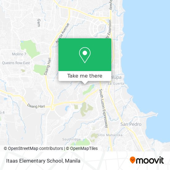 Itaas Elementary School map