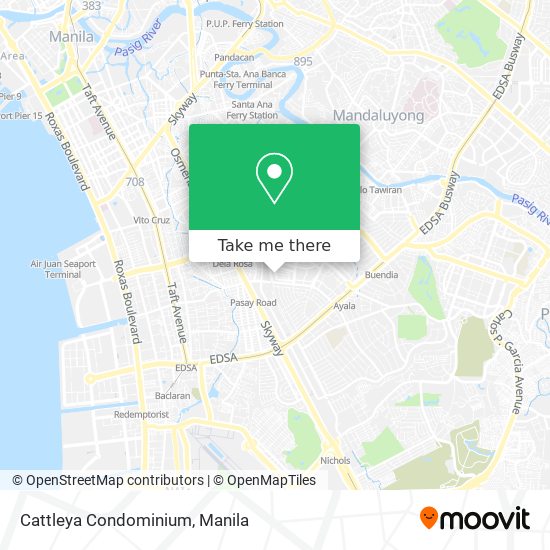 Cattleya Condominium map