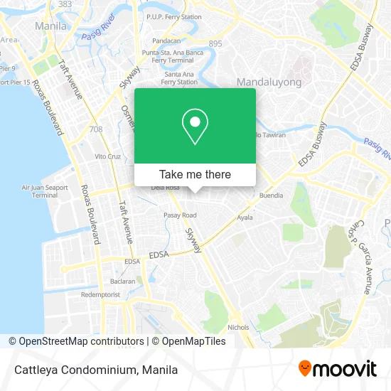 Cattleya Condominium map