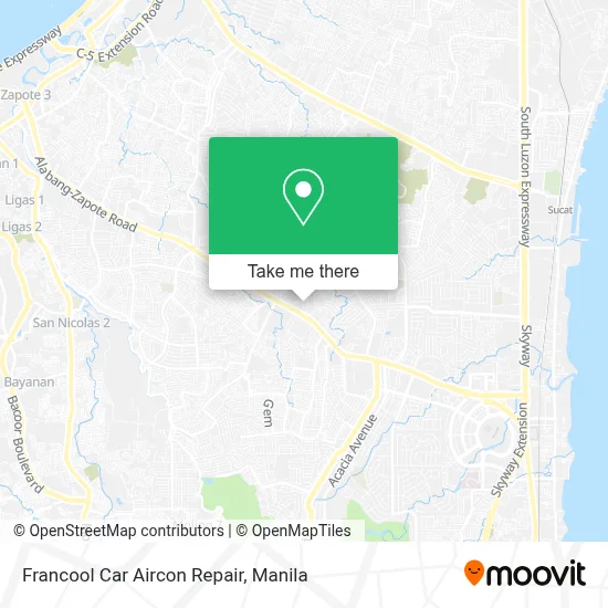 Francool Car Aircon Repair map