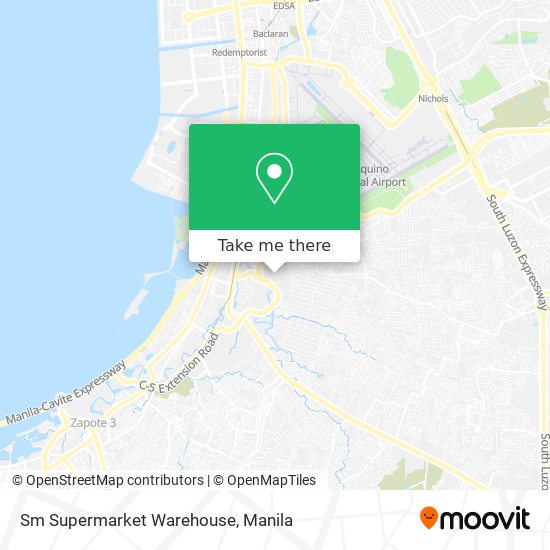 Sm Supermarket Warehouse map