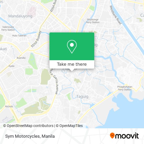Sym Motorcycles map