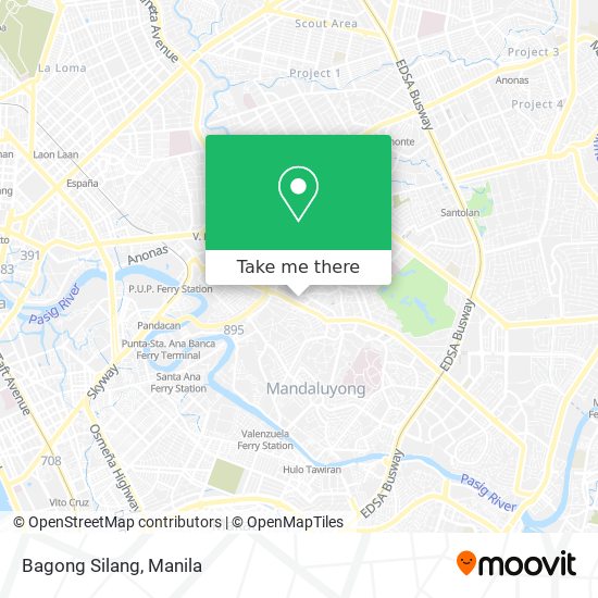 Bagong Silang map