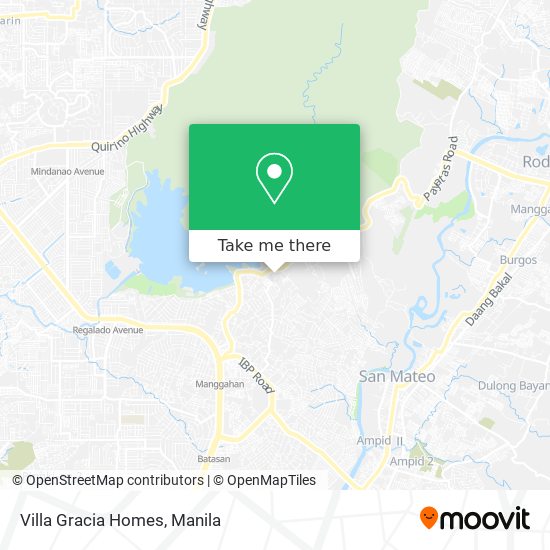 Villa Gracia Homes map