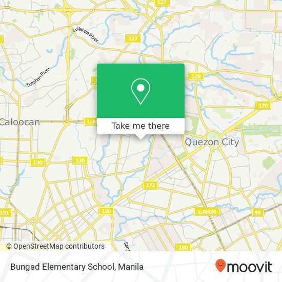 Bungad Elementary School map