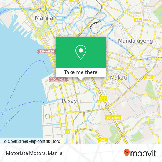 Motorista Motors map