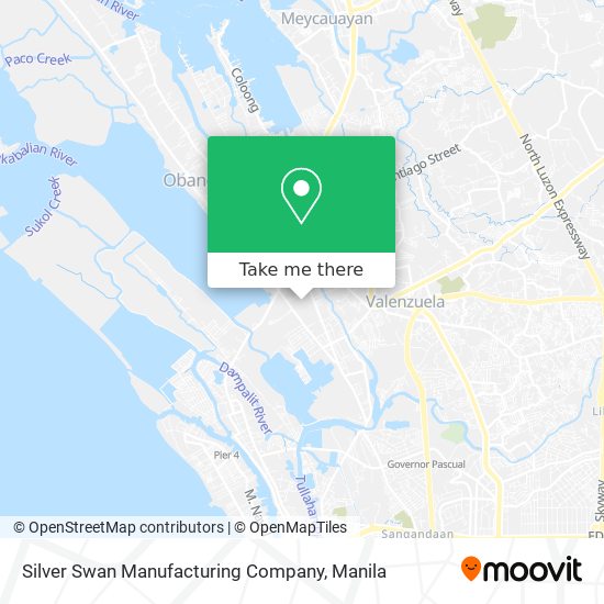 Silver Swan Manufacturing Company map