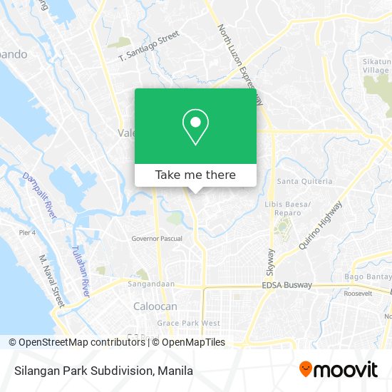 Silangan Park Subdivision map