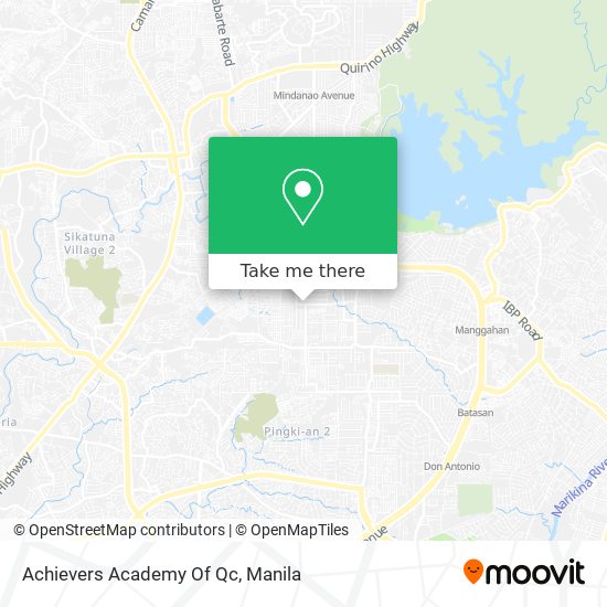 Achievers Academy Of Qc map