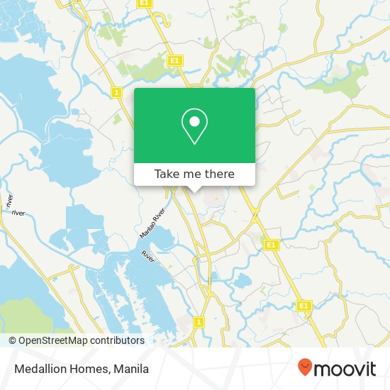 Medallion Homes map