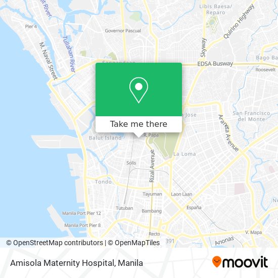 Amisola Maternity Hospital map