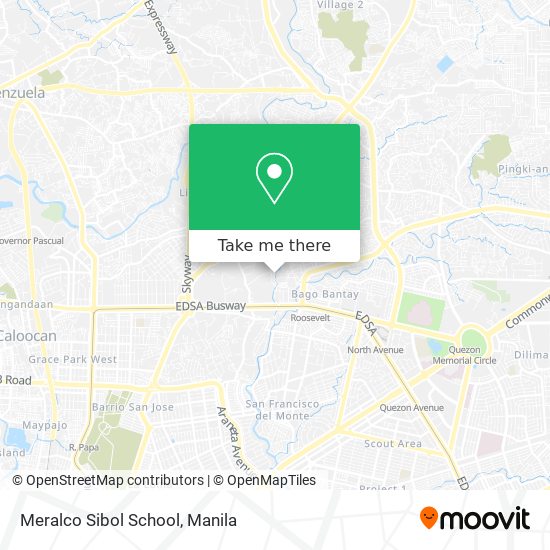 Meralco Sibol School map