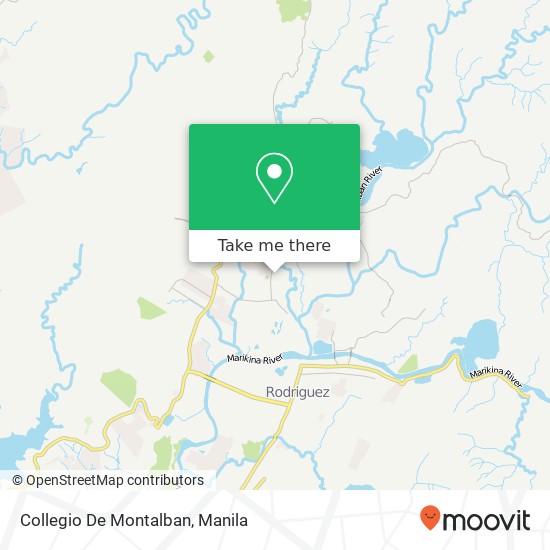 Collegio De Montalban map